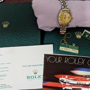 Rolex Ladies Oyster Perpetual Datejust 1982.